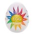 TENGA Egg Shiny Pride - maszturbációs tojás (1db)