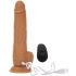 Naked Addiction Thrusting 9 - rádiós, lökő vibrátor - sötét (23cm)