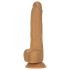 Naked Addiction Thrusting 9 - rádiós, lökő vibrátor - sötét (23cm)