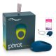 We-Vibe Pivot - akkus, vibrációs péniszgyűrű (éjkék)