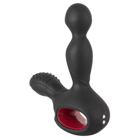 You2Toys Massager - akkus forgó, melegítő prosztata vibrátor (fekete)