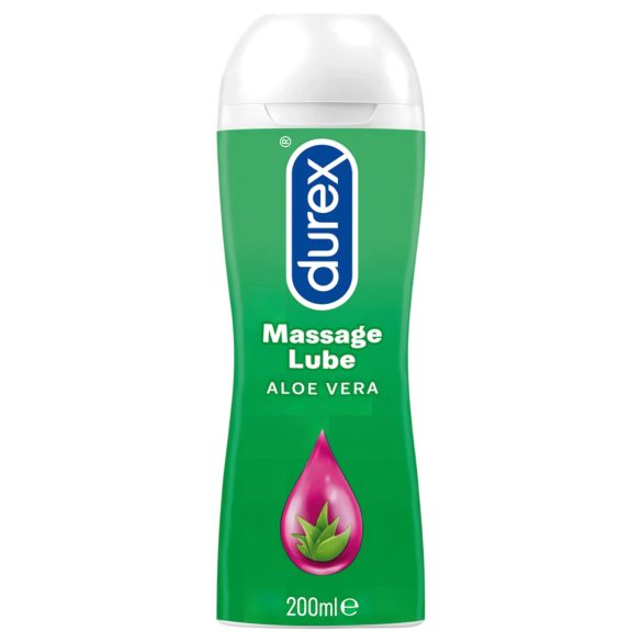 Durex Play 2in1 masszázsolaj - Aloe Vera (200ml)