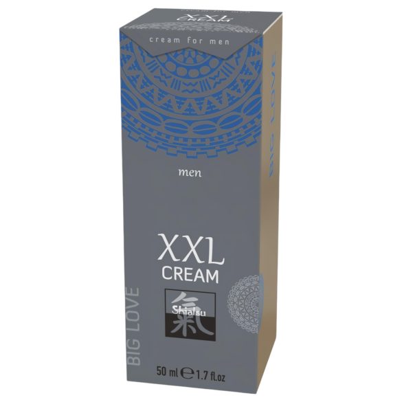 HOT Shiatsu XXL - melegítő, stimuláló intim krém férfiaknak (50ml)