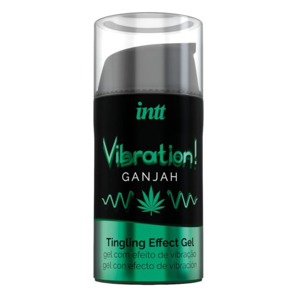 Intt Vibration! - folyékony vibrátor - Ganjah (15ml)