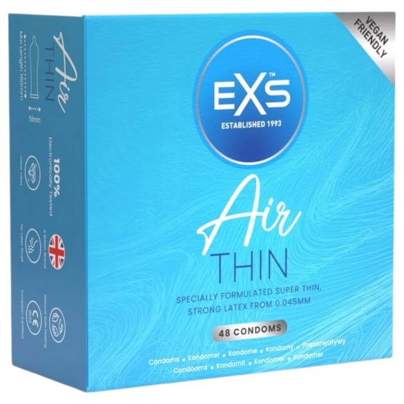 EXS Air Thin - latex óvszer (48db)