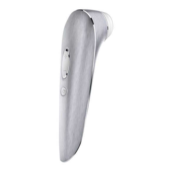 Satisfyer Luxury High Fashion - léghullámos csiklóizgató (ezüst)