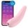 Satisfyer Curvy 2+ - okos léghullámos csiklóizgató vibrátor (pink)