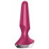 Satisfyer Plug-ilicious 2 - okos anál vibrátor (piros)