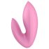 Satisfyer Love Riot - akkus, vízálló ujjvibrátor (pink)