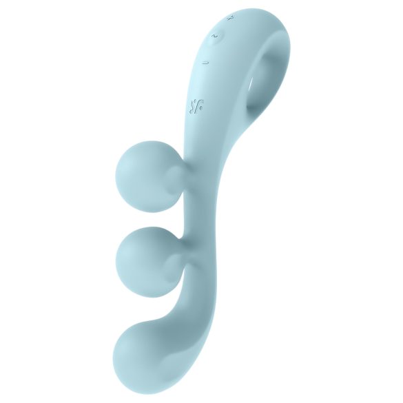 Satisfyer Tri Ball 2 - akkus, multifunkciós vibrátor (menta)