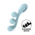 Satisfyer Tri Ball 2 - akkus, multifunkciós vibrátor (menta)