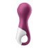 Satisfyer Lucky Libra - akkus, léghullámos csiklóizgató (lila)