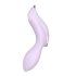 Satisfyer Curvy Trinity 2 - akkus léghullámos 2in1 vibrátor (lila)