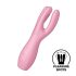 Satisfyer Threesome 3 - akkus csiklóvibrátor (pink)