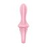 Satisfyer Air Pump Booty 5 - okos pumpálható anál vibrátor (pink)