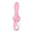 Satisfyer Air Pump Booty 5 - okos pumpálható anál vibrátor (pink)