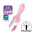 Satisfyer Air Pump Booty 5 - okos pumpálható anál vibrátor (pink)