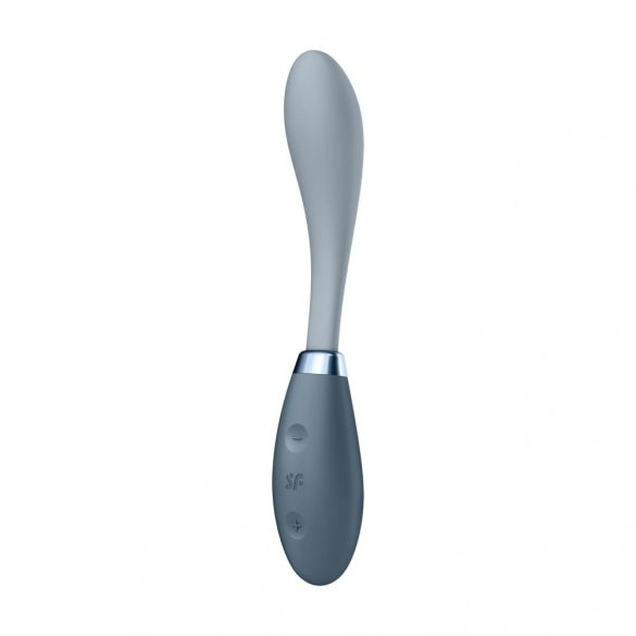 Satisfyer G-Spot Flex 3 - akkus G-pont vibrátor (szürke)