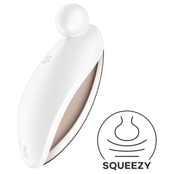 Satisfyer Spot On 2 - akkus csiklóvibrátor (fehér)