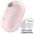 Satisfyer Pro To Go 2 - akkus, léghullámos csiklóizgató (bézs)