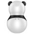 Satisfyer Pocket Panda - léghullámos csiklóizgató (fekete)