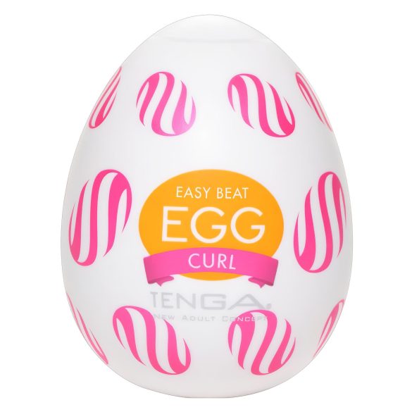 TENGA Egg Curl - maszturbációs tojás (1db)