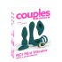 Couples Choice - 4in1 variálható távvezérlős vibrátor (türkiz)