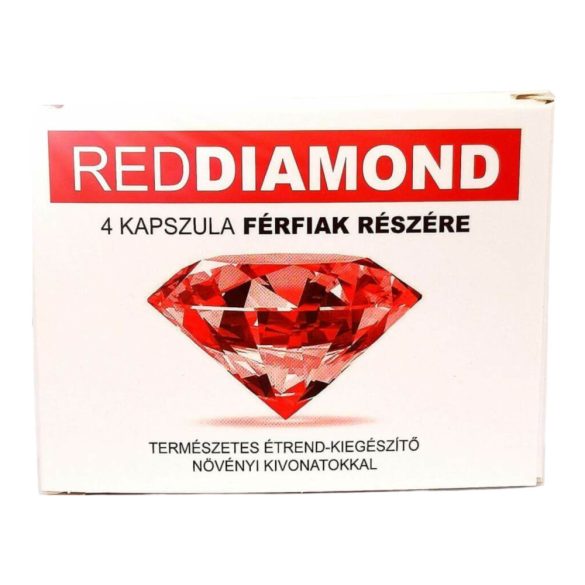 Red Diamond - természetes étrend-kiegészítő férfiaknak (4db)