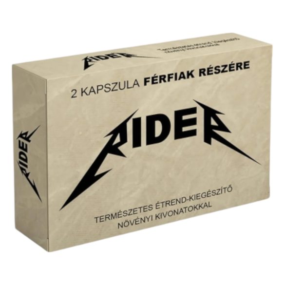 Rider - természetes étrend-kiegészítő férfiaknak (2db)