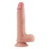 Lovetoy Nature Cock - kétrétegű élethű dildó - 20cm (natúr)