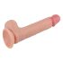 Lovetoy Nature Cock - kétrétegű élethű dildó - 20cm (natúr)