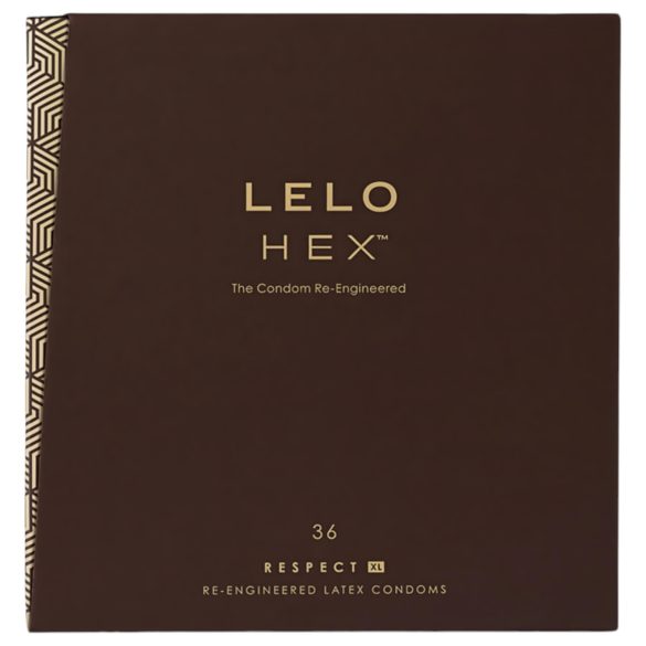 LELO Hex Respect XL - luxus óvszer (36db)