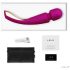 LELO Smart Wand 2 - nagy - akkus, masszírozó vibrátor (lila)