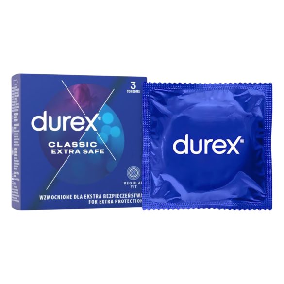 Durex extra safe - biztonságos óvszer (3db)