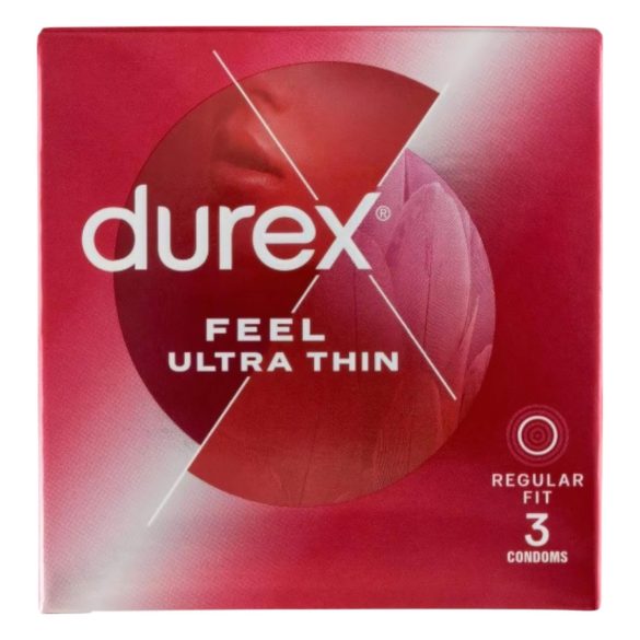 Durex Feel Ultra Thin - ultra élethű óvszer (3db)