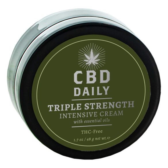 CBD Daily Triple Strength - kannabisz alapú bőrápoló krém (48g)