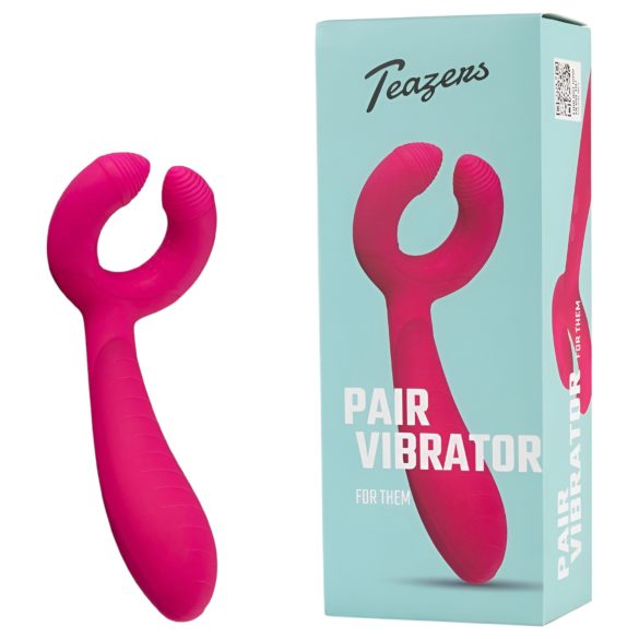 Easytoys Couple - akkus, vízálló párvibrátor (pink)