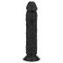 Easytoys - élethű dildó - 17,5 cm (fekete)