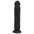 Easytoys - élethű dildó - 17,5 cm (fekete)