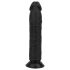 Easytoys - élethű dildó - 22,5 cm (fekete)